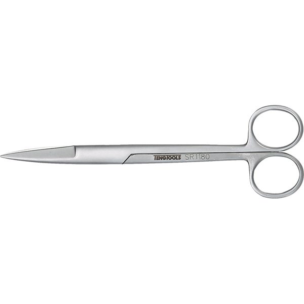 PRECISION SCISSORS 180MM STRAIGHT SHARP POINT